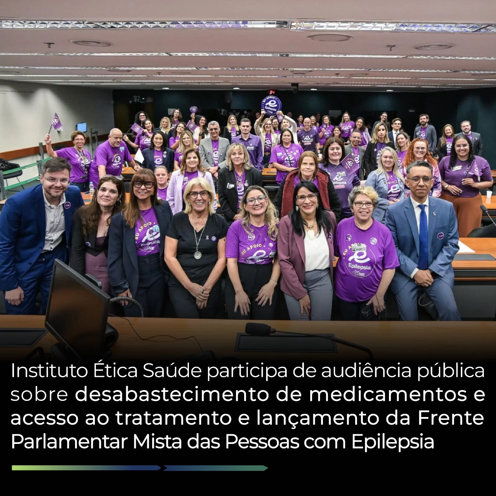 IES participa de audiência pública sobre desabastecimento e acesso aos tratamentos e lançamento da Frente Parlamentar Mista das Pessoas com Epilepsia IES participa de audiência pública sobre desabastecimento e acesso aos tratamentos e lançamento da Frente Parlamentar Mista das Pessoas com Epilepsia