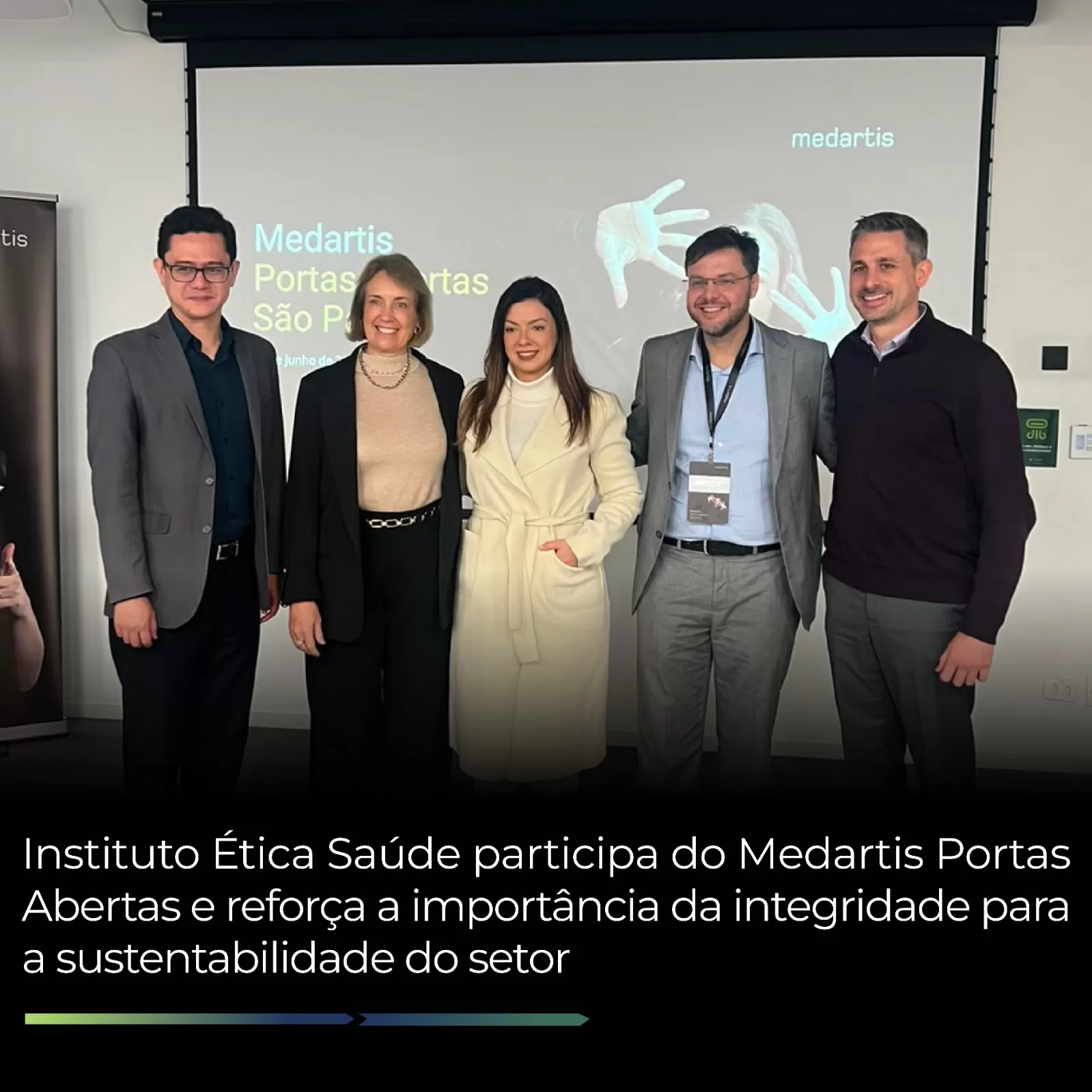 Instituto Ética Saúde participa do Medartis Portas Abertas e reforça a importância da integridade para a sustentabilidade do setor Instituto Ética Saúde participa do Medartis Portas Abertas e reforça a importância da integridade para a sustentabilidade do setor