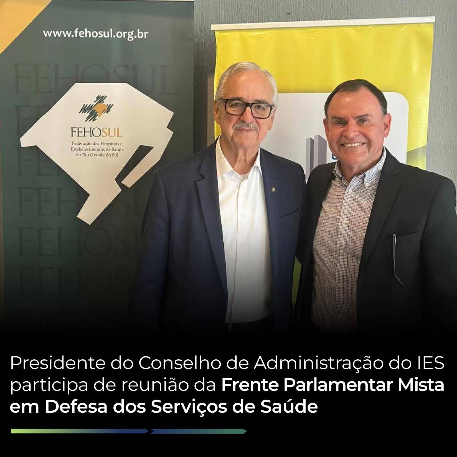 Presidente do Conselho de Administração do Instituto Ética Saúde participa de reunião da Frente Parlamentar Mista em Defesa dos Serviços de Saúde Presidente do Conselho de Administração do Instituto Ética Saúde participa de reunião da Frente Parlamentar Mista em Defesa dos Serviços de Saúde